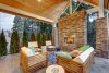Teak outdoor furniture in a Sydney home